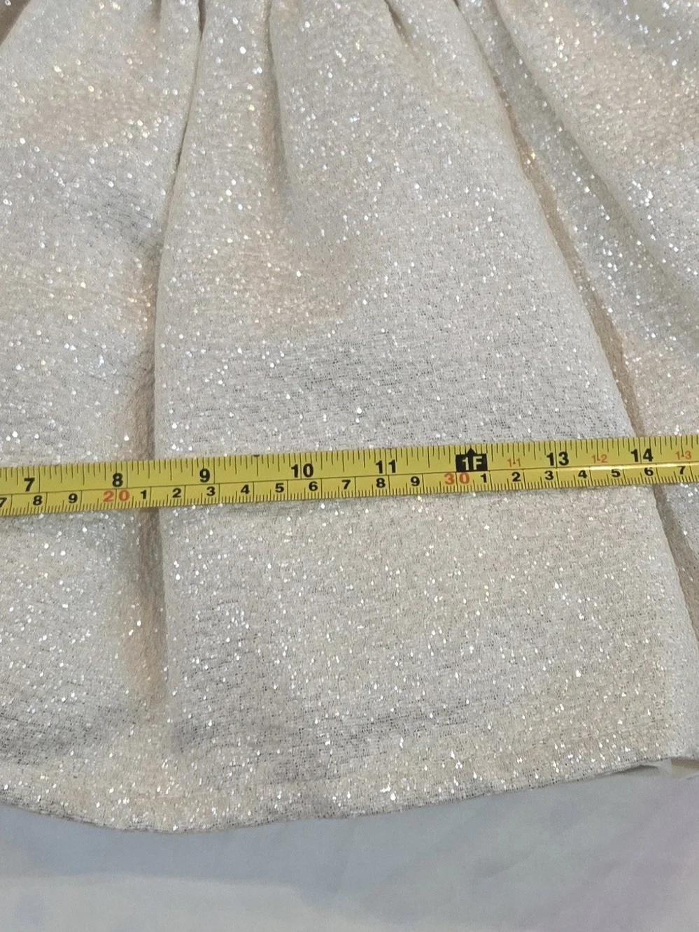 Carter's Sparkle Bow Party Dress in Cream